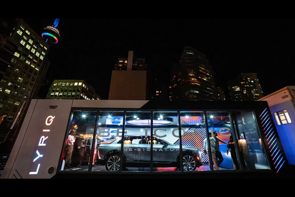 Cadillac Lyriq Mobile Showroom