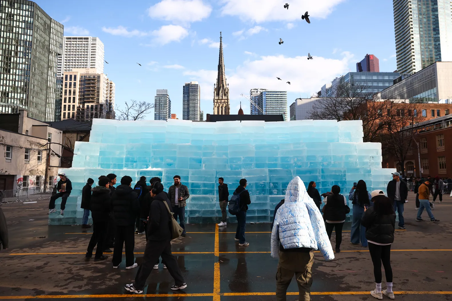 Drake Iceman ice activation — Toronto