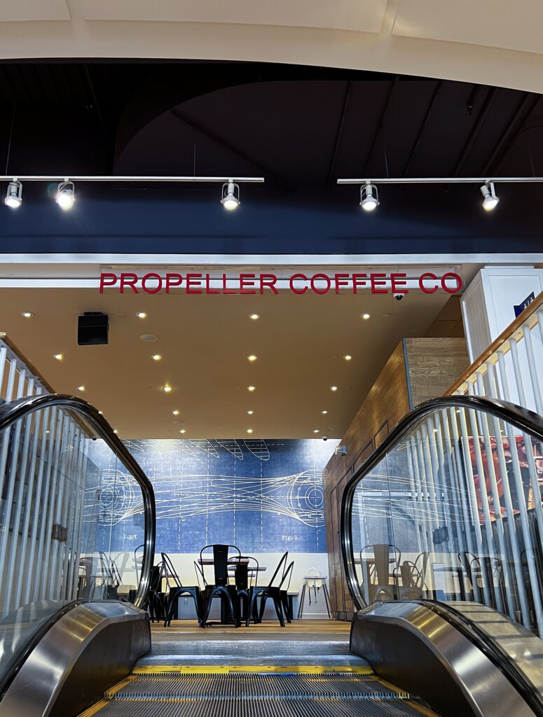 Propeller Café at Indigo Yorkdale